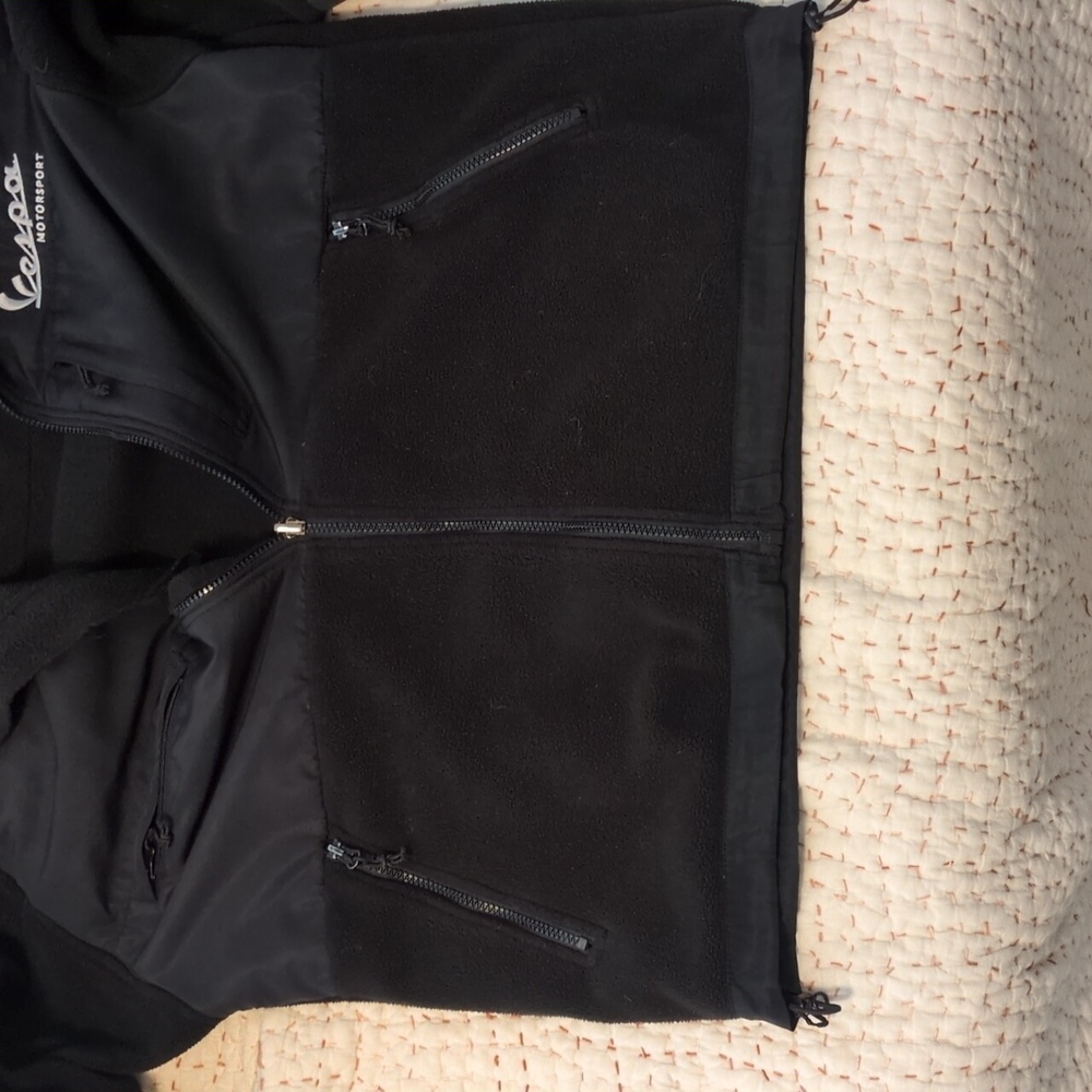 🇮🇹 Vespa Piaggio Fleece Jacket - L - Picture 10 of 11